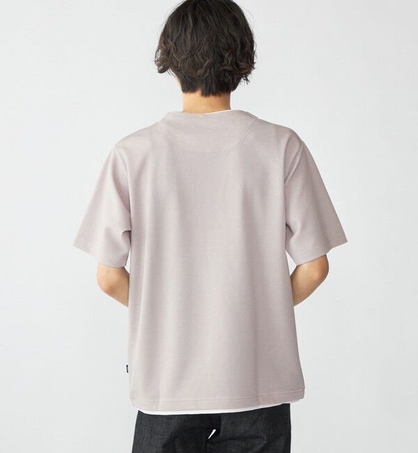 SHIPS「SHIPS: キー ネック フェイクレイヤード Tシャツ」|Tシャツ・カットソー|