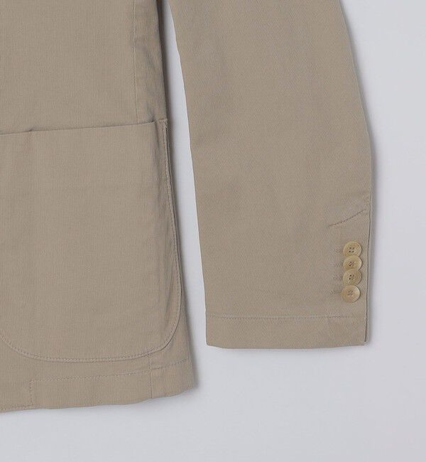 SHIPS「MARCEL LASSANCE:〈セットアップ対応〉G/DYED PIQUE JACKET」|テーラードジャケット|