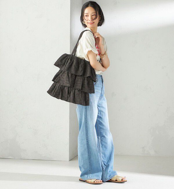 SHIPS for women「RAJAT:シフリー 刺繍 トート」|トートバッグ|