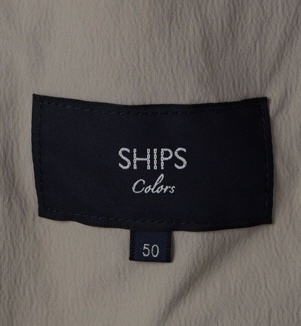 SHIPS Colors 「SHIPS Colors:〈UVカット・接触冷感・速乾・洗濯機可能〉サマープロテクト ジャケット」|テーラードジャケット|