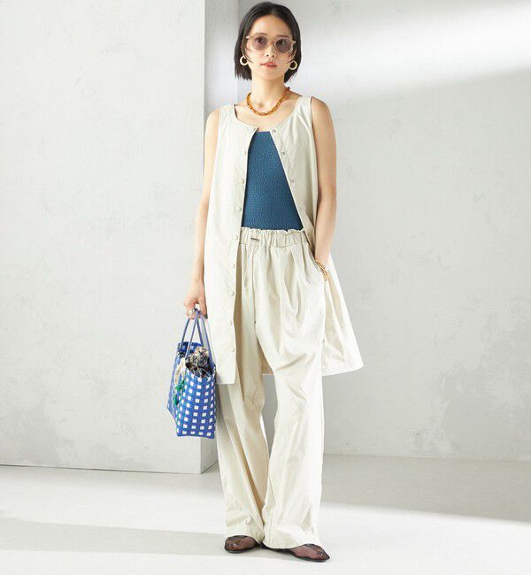 SHIPS for women「maroba:＜手洗い可能＞ラッシュ ミニ ワンピース」|その他|