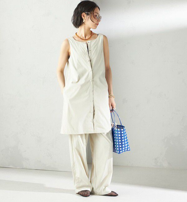 SHIPS for women「maroba:＜手洗い可能＞ラッシュ ミニ ワンピース」|その他|