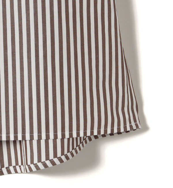 SHIPS for women「〈手洗い可能〉ストライプ バックタック チュニック シャツ」|チュニック|