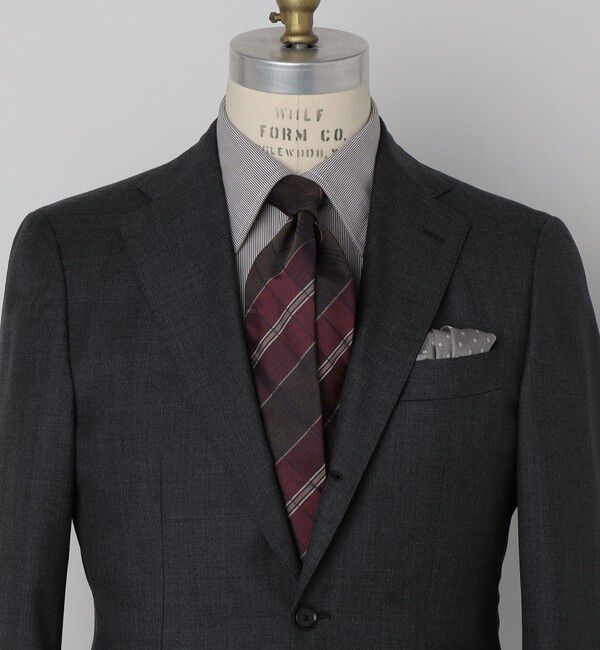 SHIPS「SHIPS: シルク デラヴェ チェック ネクタイ」|ネクタイ・蝶ネクタイ|