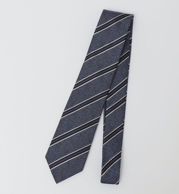 SHIPS Colors 「SHIPS Colors:シルク ストライプ ネクタイ」|ネクタイ・蝶ネクタイ|ブルー系