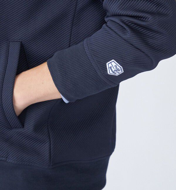 SHIPS「【WEB限定】SHIPS: ツイル ダンボール ニット MA-1 ブルゾンジャケット」|ミリタリージャケット|