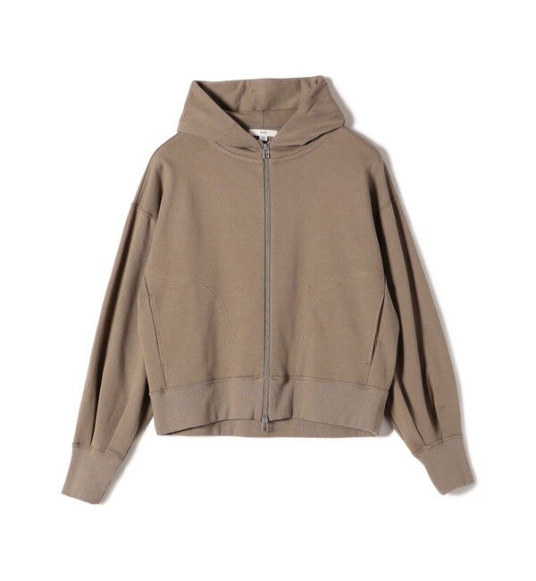 SHIPS for women「ミニ 裏毛 ジップ アップ フーディ」|パーカー|