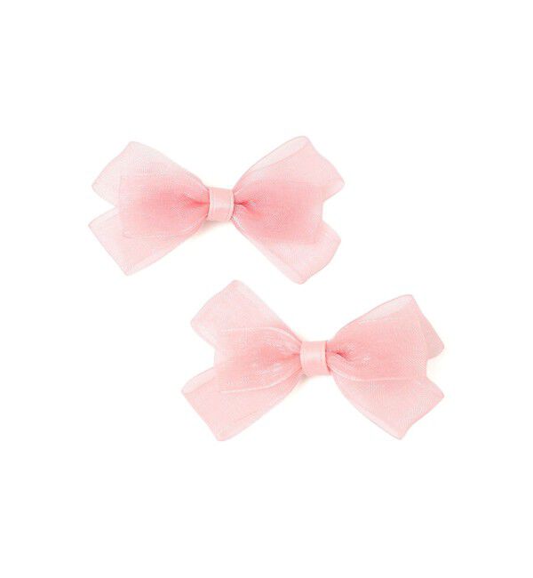 SHIPS KIDS「SHIPS KIDS:オーガンジー リボン ヘアピン セット」|その他|