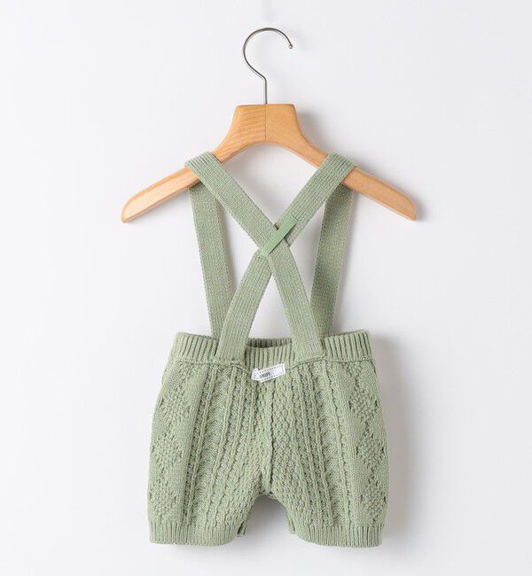SHIPS KIDS「SHIPS KIDS:70～80cm /ニット セット ロンパース」|ロンパース|