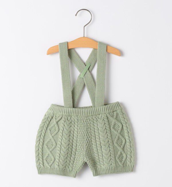 SHIPS KIDS「SHIPS KIDS:70～80cm /ニット セット ロンパース」|ロンパース|