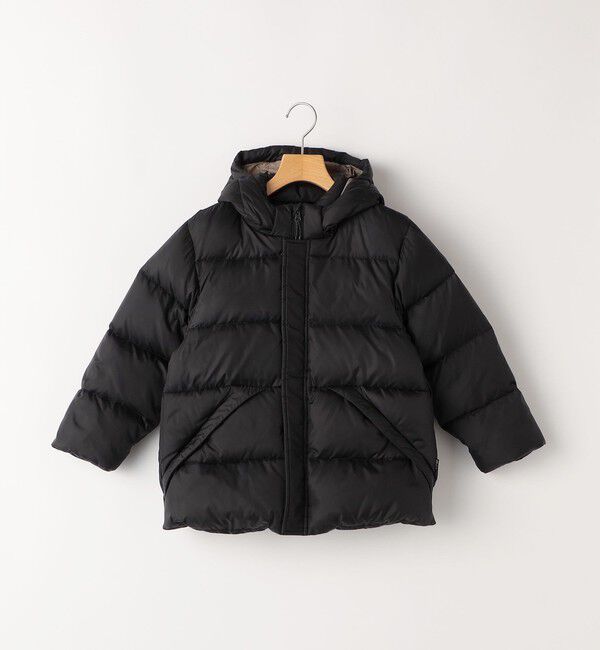 SHIPS KIDS「SHIPS KIDS:140～160cm /〈撥水/手洗い可能〉リサイクル ダウン ジャケット」|ダウン|ブラック