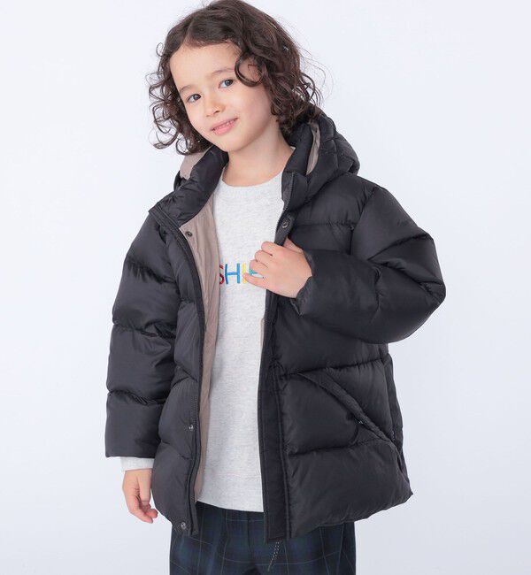 SHIPS KIDS「SHIPS KIDS:100～130cm /〈撥水/手洗い可能〉リサイクル ダウン ジャケット」|ダウン|