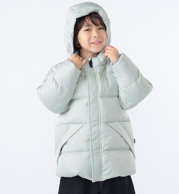 SHIPS KIDS「SHIPS KIDS:100～130cm /〈撥水/手洗い可能〉リサイクル ダウン ジャケット」|ダウン|