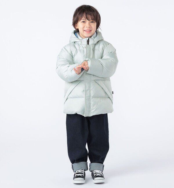 SHIPS KIDS「SHIPS KIDS:100～130cm /〈撥水/手洗い可能〉リサイクル ダウン ジャケット」|ダウン|