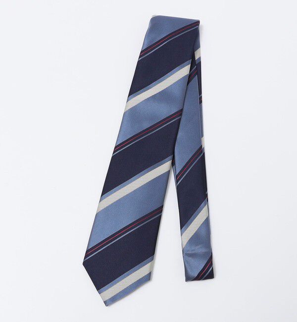 SHIPS「SHIPS: シルク ツイル サテン ストライプ ネクタイ」|ネクタイ・蝶ネクタイ|