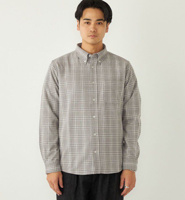 SHIPS Colors 「SHIPS Colors:ネル ボタンダウン シャツ」|シャツ・ブラウス|