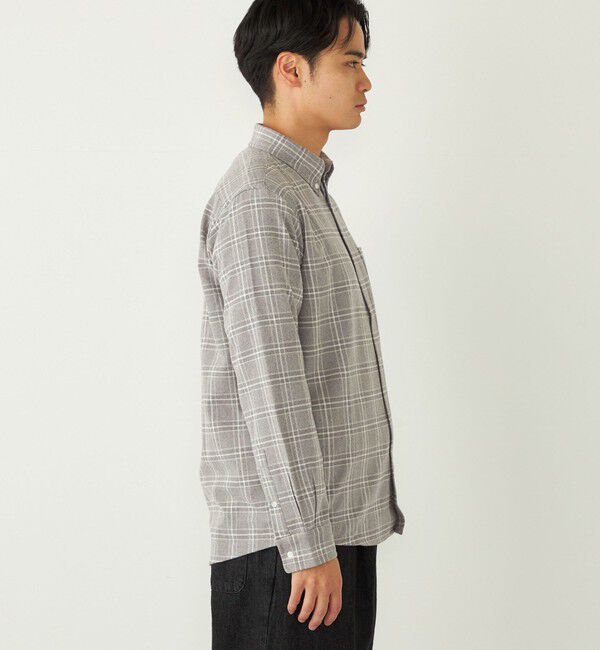 SHIPS Colors 「SHIPS Colors:ネル ボタンダウン シャツ」|シャツ・ブラウス|