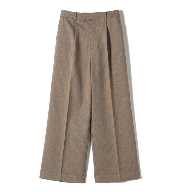 SHIPS Colors 「SHIPS Colors:〈洗濯機可能〉裏起毛 チェック ワイド パンツ」|その他|