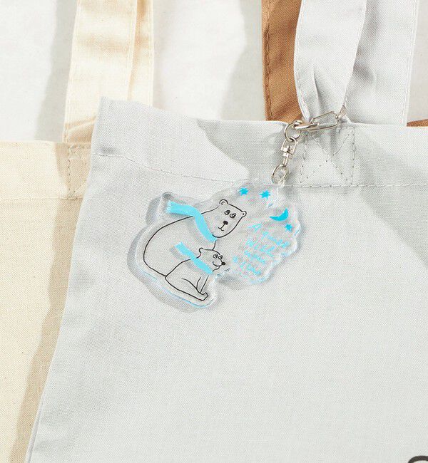 SHIPS for women「Shiomi Wada&times;SHIPS: キーホルダー」|チャーム・キーホルダー|ブルー