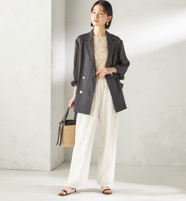 SHIPS for women「《予約》〈手洗い可能〉ラミー 4 ジャケット 26SS」|テーラードジャケット|