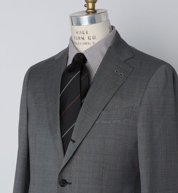 SHIPS「SHIPS: シルク バスケット ストライプ ネクタイ」|ネクタイ・蝶ネクタイ|