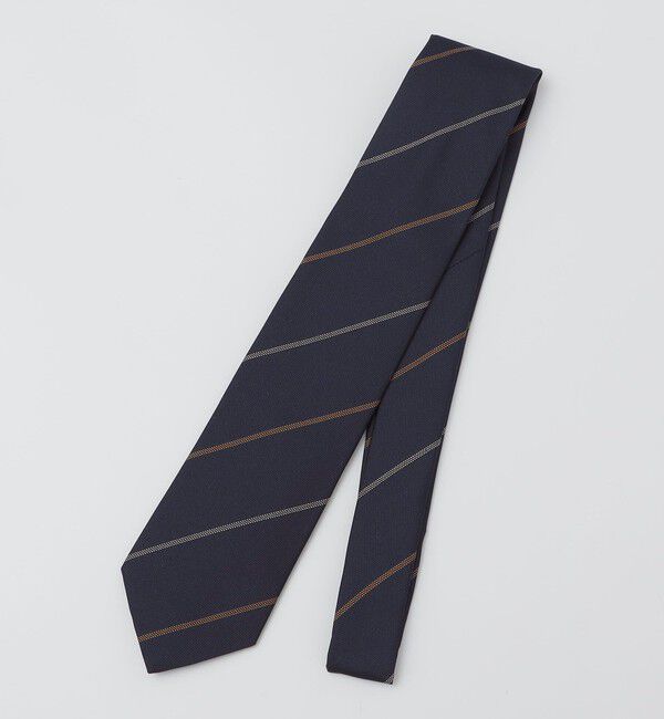 SHIPS「SHIPS: シルク バスケット ストライプ ネクタイ」|ネクタイ・蝶ネクタイ|