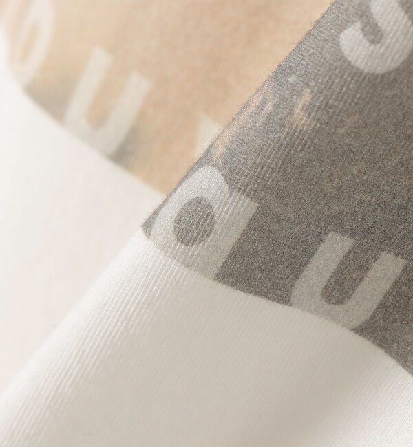 SHIPS for women「《予約》【WEB限定】オーガニック 5分袖 フォト TEE」|Tシャツ・カットソー|