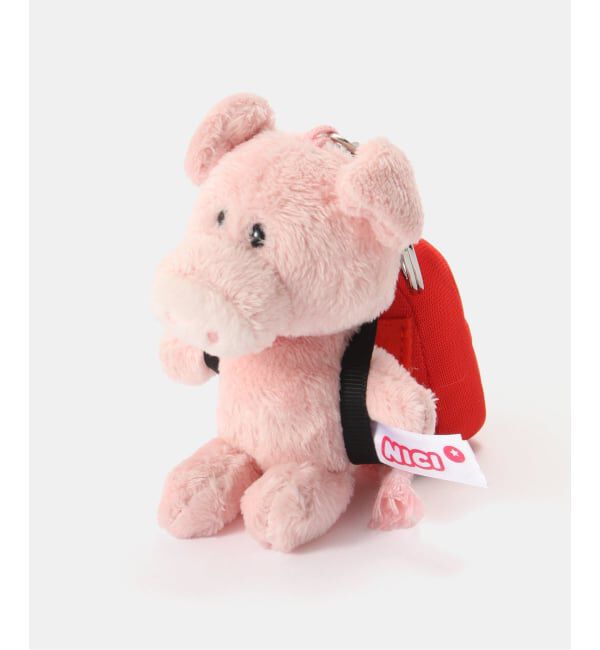 OUTDOOR PRODUCTS Usual Things「BB ピンクピッグ 10cm+リュック オレンシ」|その他|オレンジ