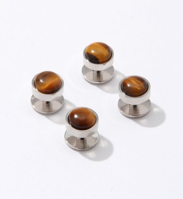 TOMORROWLAND GOODS「Louis FAGLIN シルバー ボタン」|その他|ブラウン