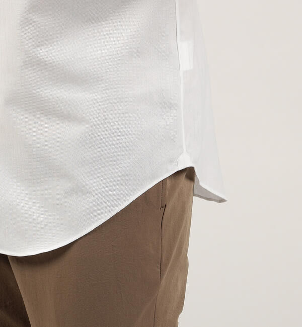 TOMORROWLAND MENS「コットンカラミ ループボタンダウンシャツ」|シャツ・ブラウス|