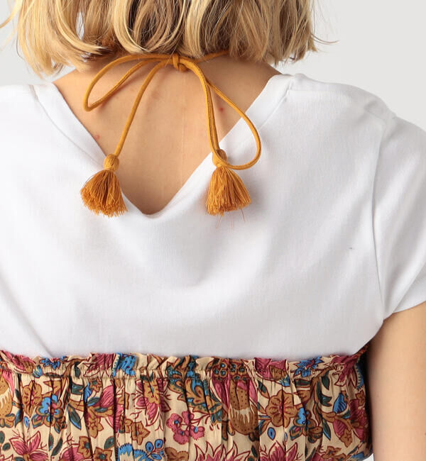 SOULEIADO「レーヨンエテプリント ビスチェ」|シャツ・ブラウス|