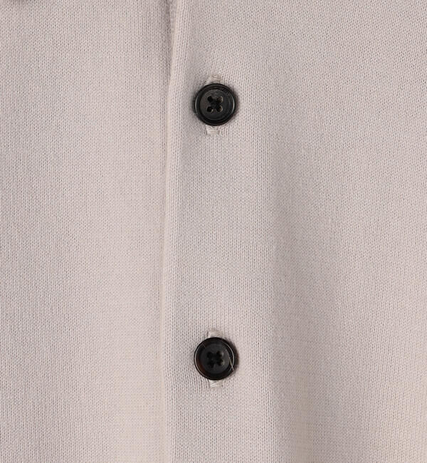 TOMORROWLAND MENS「スビンコットン ニットポロシャツ」|ニット・セーター|