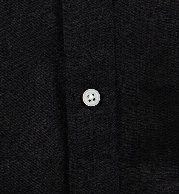 TOMORROWLAND MENS「アイリッシュリネン バンドカラーシャツ」|シャツ・ブラウス|