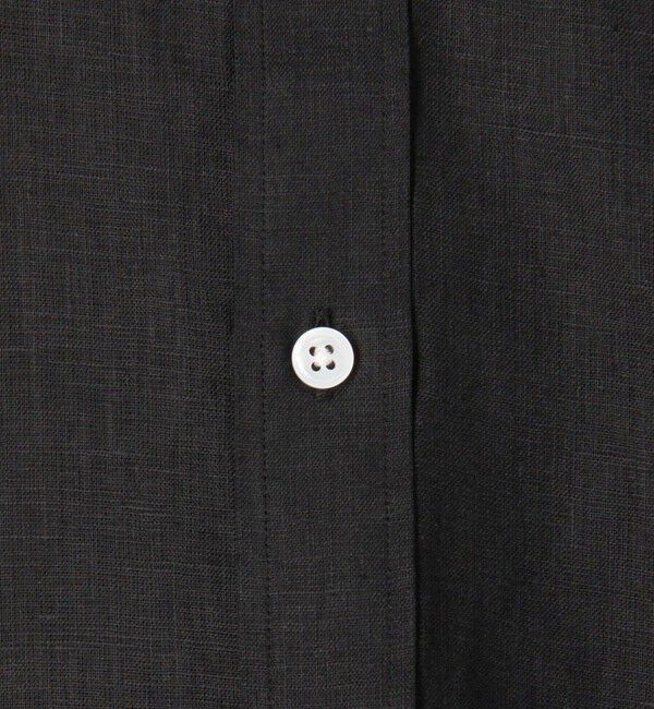 TOMORROWLAND MENS「アイリッシュリネン バンドカラーシャツ」|シャツ・ブラウス|