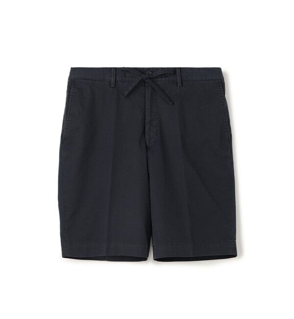 TOMORROWLAND MENS「スーピマコットンチノ イージーショーツ」|チノ|67 ダークブルー