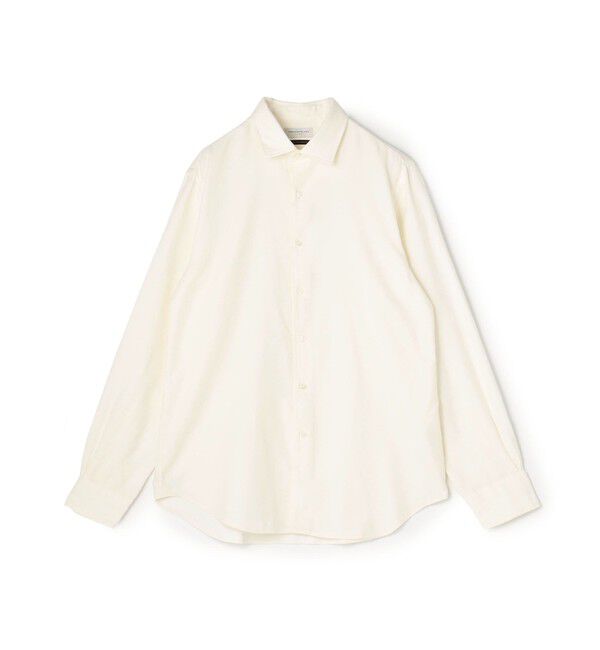 TOMORROWLAND MENS「コットンカシミヤ ワイドスプレッドカラーシャツ」|シャツ・ブラウス|13 ライトグレー