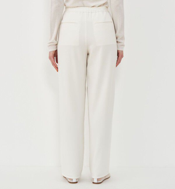 GALERIE VIE「バックサテンアムンゼン イージーストレートパンツ」|その他|