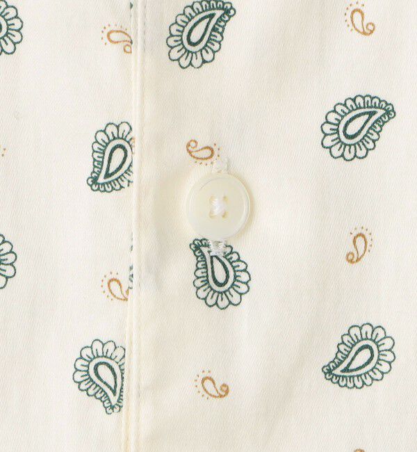 TOMORROWLAND MENS「コットンサテンプリント プルオーバータックシャツ」|シャツ・ブラウス|