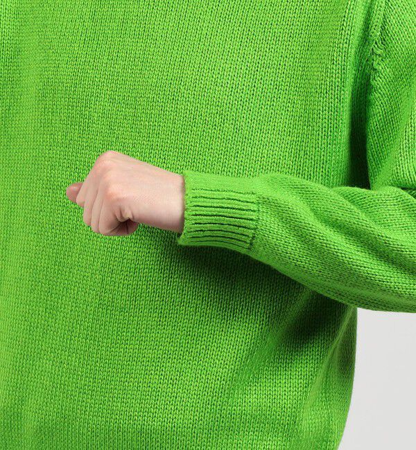 TOMORROWLAND MENS「マルベリーシルク クルーネックプルオーバー」|ニット・セーター|