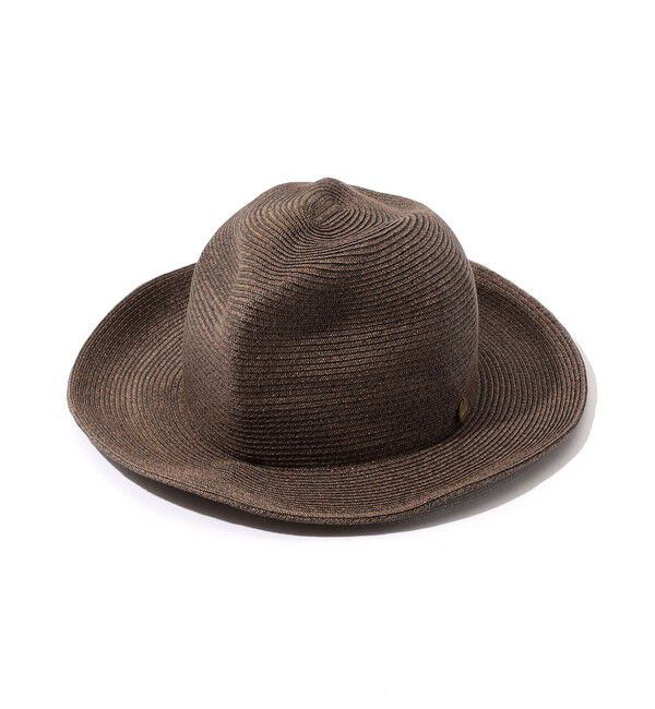 SOULEIADO「SOULEIADO ストローハット」|ストローハット|47 ブラウン