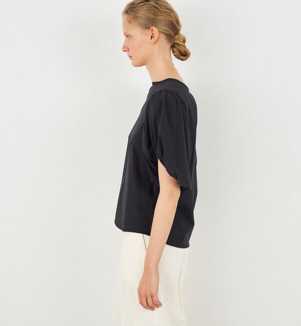 DES PRES「ソフトプレーンジャージー パフスリーブプルオーバー」|Tシャツ・カットソー|