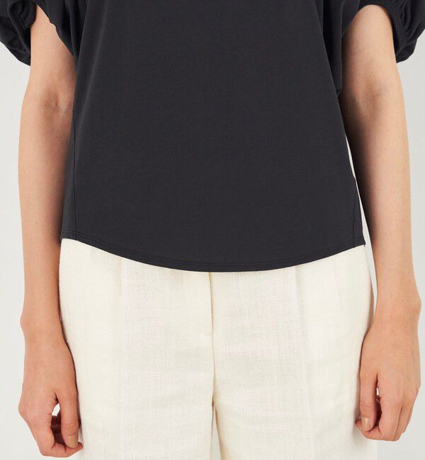 DES PRES「ソフトプレーンジャージー パフスリーブプルオーバー」|Tシャツ・カットソー|