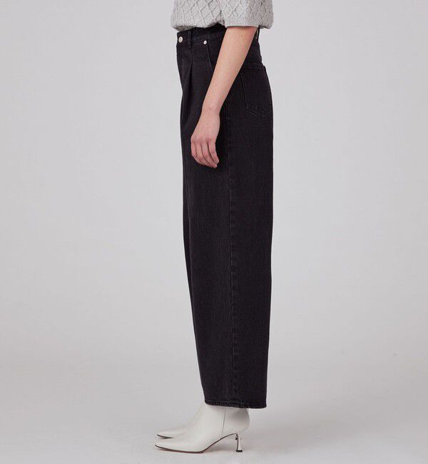 コットンデニム タックワイドパンツ（MACPHEE）｜ルミネのファッション