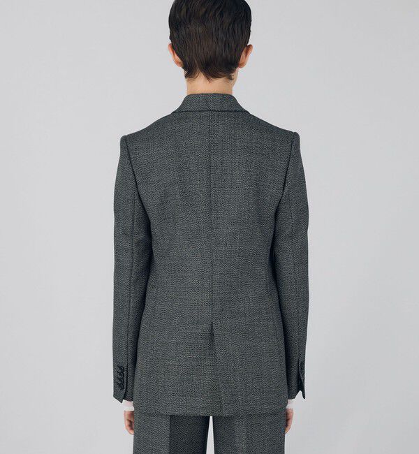 DES PRES「ウールムリネ シングルブレストジャケット」|テーラードジャケット|