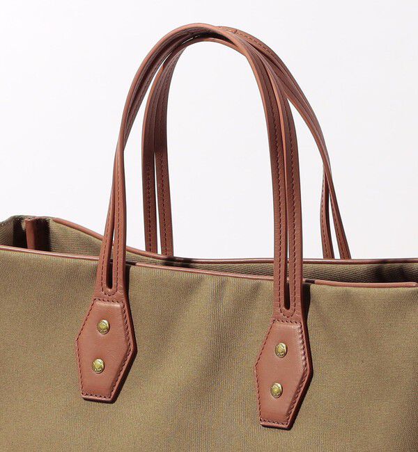 TOMORROWLAND GOODS「SegeN コットン&times;レザーコンビ トートバッグ」|トートバッグ|