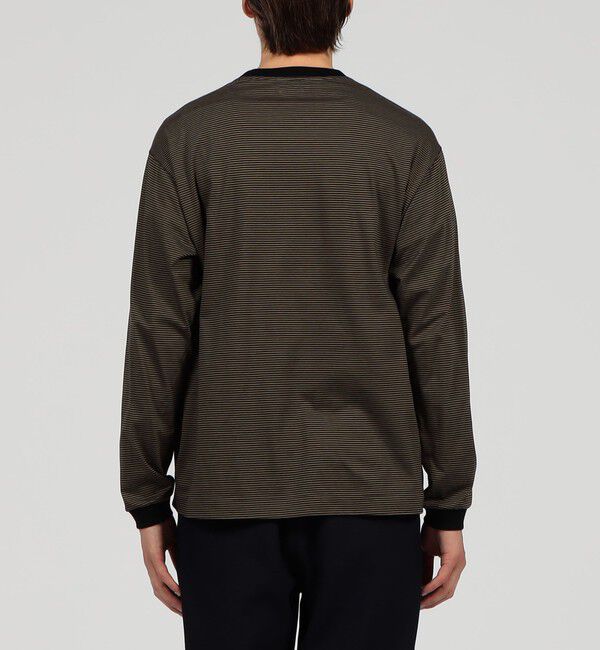 TOMORROWLAND MENS「オーガニックコットン クルーネックボーダーTシャツ」|Tシャツ・カットソー|