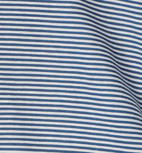 TOMORROWLAND MENS「オーガニックコットン クルーネックボーダーTシャツ」|Tシャツ・カットソー|