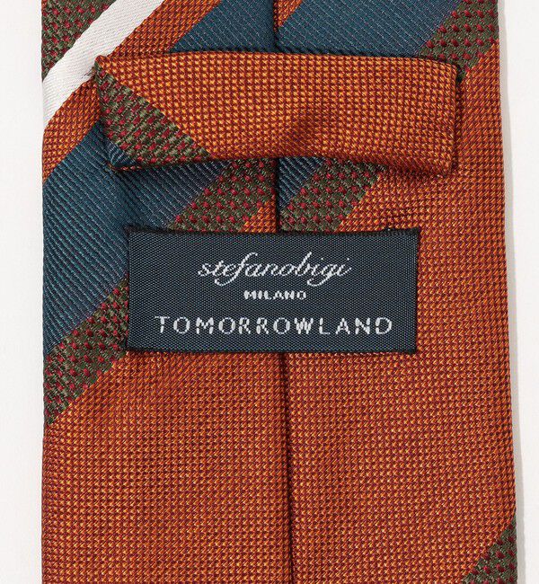 TOMORROWLAND GOODS「STEFANO BIGI シルク ストライプネクタイ」|ネクタイ・蝶ネクタイ|