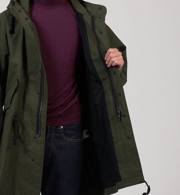 TOMORROWLAND MENS「【別注】 GLOVERALL PARKER SHELL ベンタイル モッズコート」|ミリタリー・モッズコート|