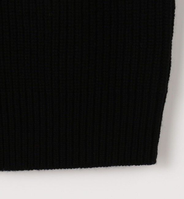 GALERIE VIE「ファインウーレン ジップベスト」|ニット・セーター|